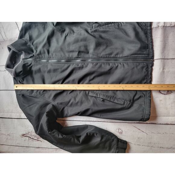 Cabelas Mens Black Jacket XL Zipper Pockets - Picture 8 of 8